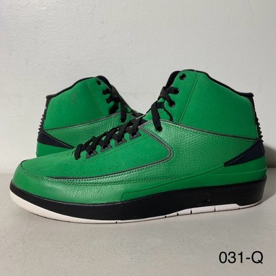 Size 11.5 - Air Jordan 2 Retro QF Candy Pack Green 395709-301 Ships Fast!