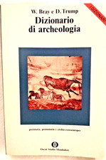 DIZIONARIO DI ARCHEOLOGIA Bray e Trump 1980 Mondadori libro manuale oscar