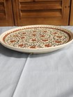 Vintage Turkish Ceramic Wall Plate Hand Painted 10.25" Ottoman Iznik Floral Art — photo 4