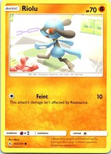 Riolu 102/214 Common Unbroken Bonds Pokemon Near Mint