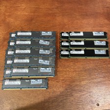68GB 17x4GB HP 500203-061 Hynix Micron 4GB 2Rx4 PC3-10600R DDR3 Server RAM