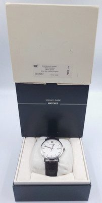 Montblanc Summit 7093 White Date Silver Dial Quartz Men's Watch 38mm
