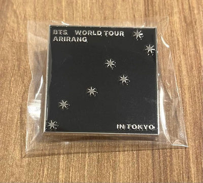 BTS World Tour Arirang Pins Tokyo Pin Badge Star Japan Limited
