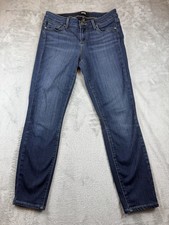 Paige Jeans Women's 26 Verdugo Ankle Petite Dark Denim Stretch Made In USA