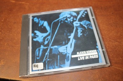 ALEXIS KORNER LIVE IN PARIS CD U.K. IMPORT