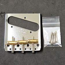 Fender Vintera II anni 50 Nocaster ponte cromato e selle in ottone per chitarra tele