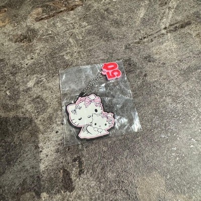Hello Kitty Hello Kitty & Charmmy Kitty Keychain   50th Anniversary Capsule Toy