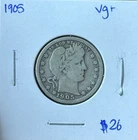 1905 Barber Quarter Choice VG
