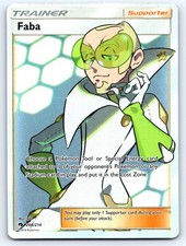 Faba (Full Art) SM - Lost Thunder 208/214 NM on eBay