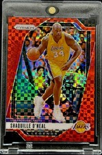 Shaquille Oneal 2024-25 Panini Prizm Red Checkboard Legends #290 /75
