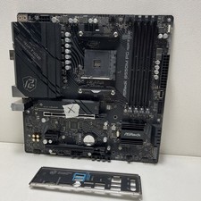Asrock B550M PG Riptide AM4 mATX Motherboard - WORKING BUT HAS FAULT