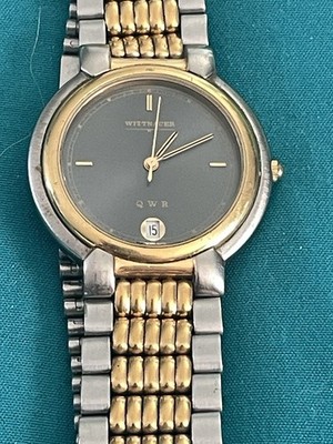 Vintage Wittnauer QWR Watch Women Two Tone New 5 Year Battery