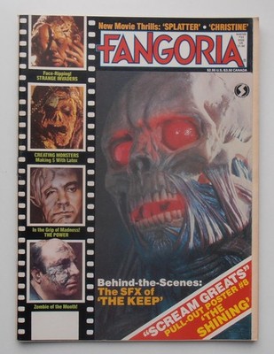 FANGORIA #33 1983 THE KEEP THE SHINING STRANGE INVADERS LON CHANEY