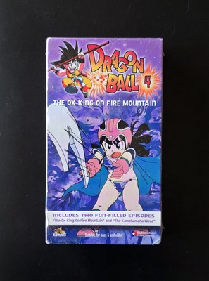 DRAGON BALL OX-King On Fire Mountain VHS Sealed Brand New Part 4
