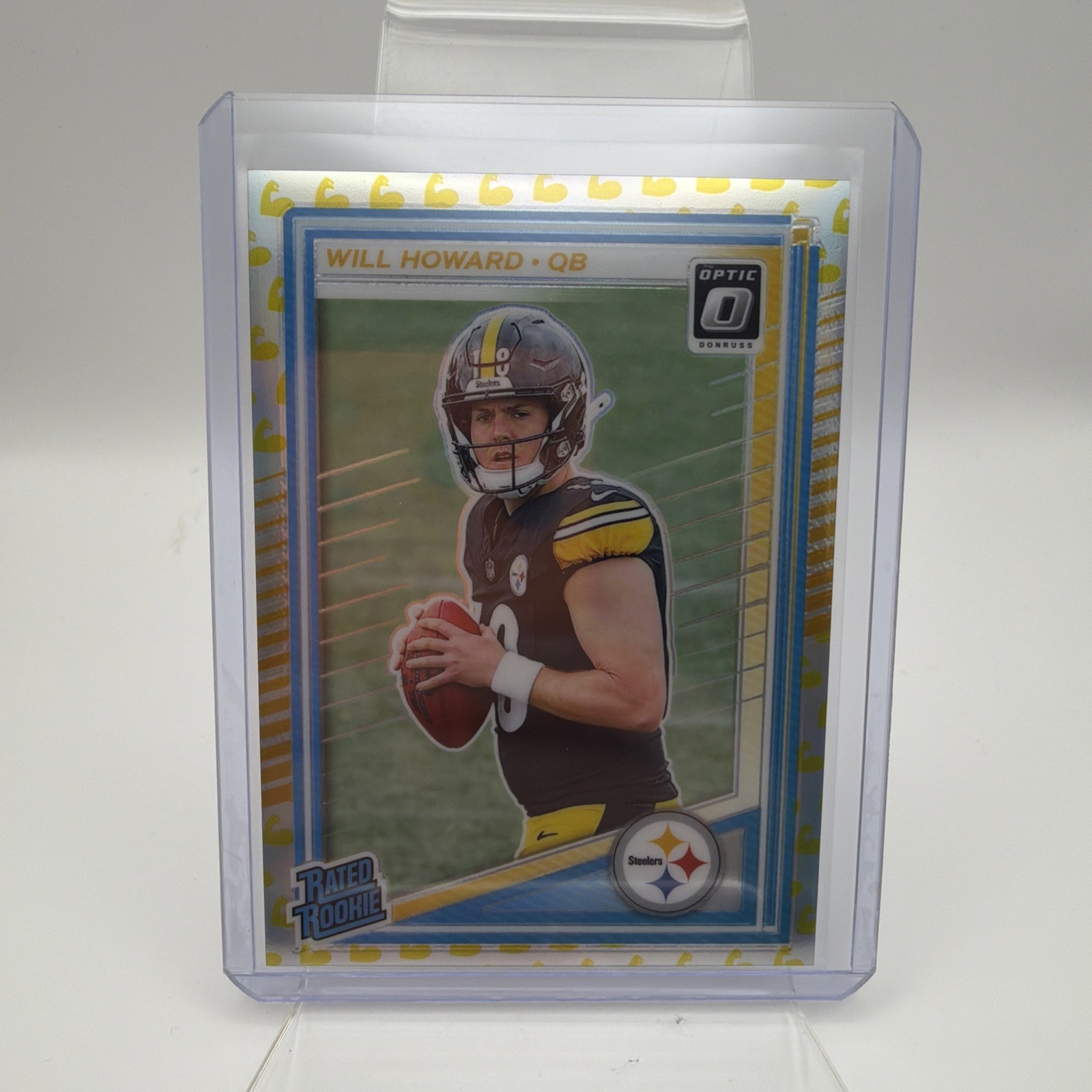 2025 Donruss Optic Rated Rookie WILL HOWARD RC /199 #233 Flex Emoji