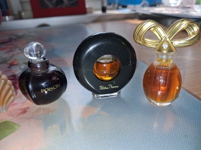 Vintage Parfum Miniaturen Set   Dior Poison, YSL Opium, White Diamonds, Paloma..