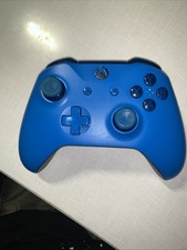 Xbox One Wireless Controller 1708 Blue Tested And Working