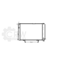 Radiateur Mercedes 250