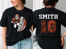 Customized Football Shirt, Your Name Football, Personalized Football Team Tshirt