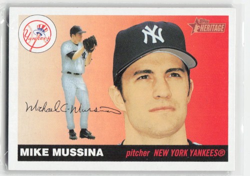 Mike Mussina #224 2004 Topps Heritage card