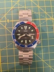 Vintage Seiko 6309-729A Automatic Divers Watch with Strapcode Bracelet Pepsi