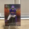 2023 Leaf Trinity Carbon Shimmer Orange Jordan Addison Vikings 5/6 SSP