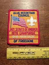 Blue Mountain Council 1970 Camporee Patch