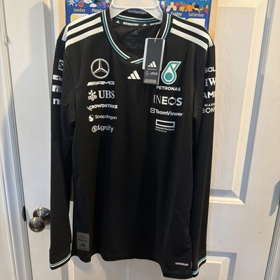 Adidas Mercedes AMG Petronas F1 Team Driver Long Sleeve Authentic