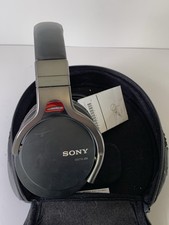 Sony MDR-1R Wired Headphones with 3.5mm stereo jack. Black/Red Working
