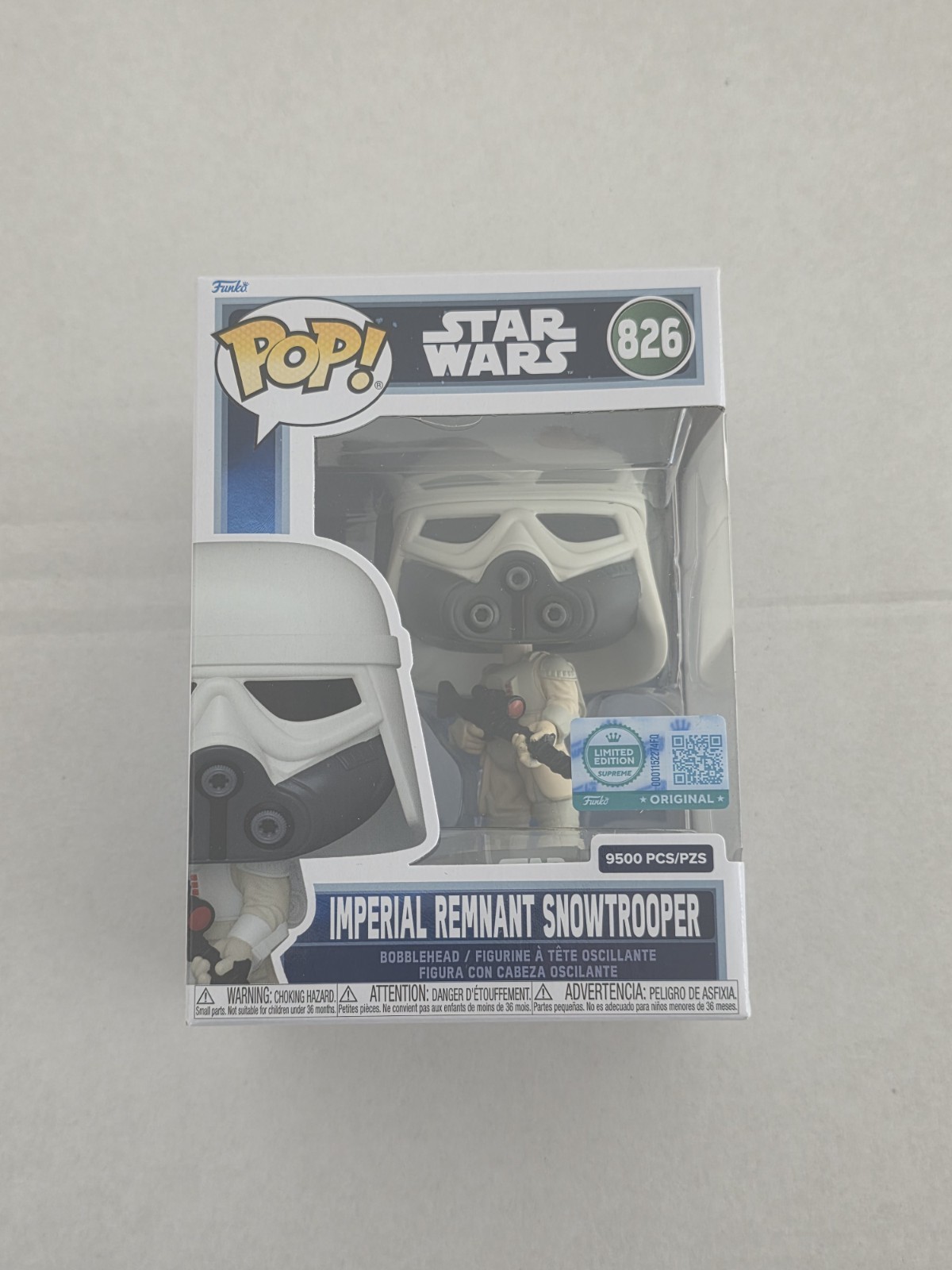 Funko Pop! Star Wars: Imperial Remnant Snowtrooper #826 LE 9500 With Protector