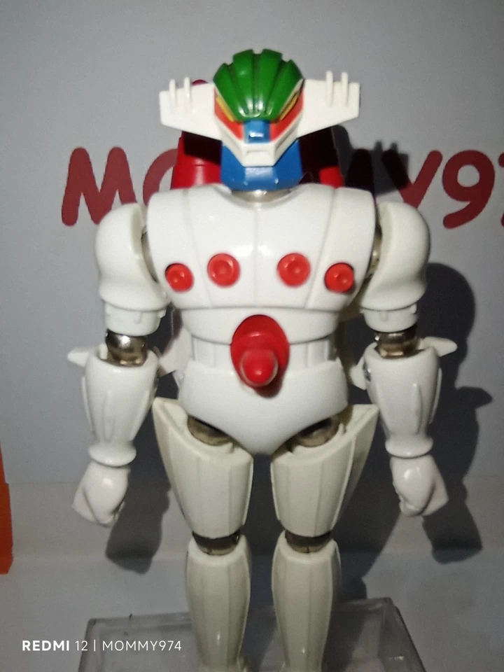 Jeeg White Takara no Micronauti 1976 made in Japan Robot Vintage - Immagine 2 di 4