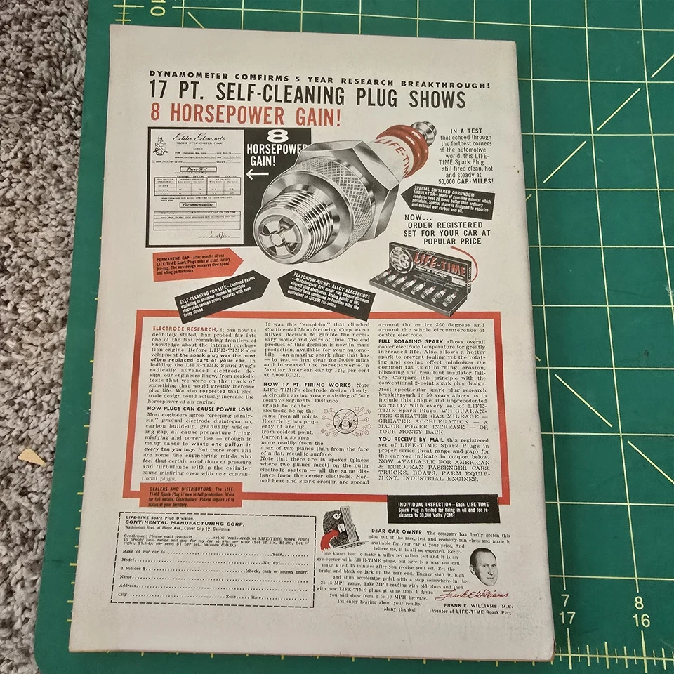 Vintage 1955 Mechanix Illustrated/ How To Magazine/ Vtg Advertising/ March 55' Foto 4 de 4