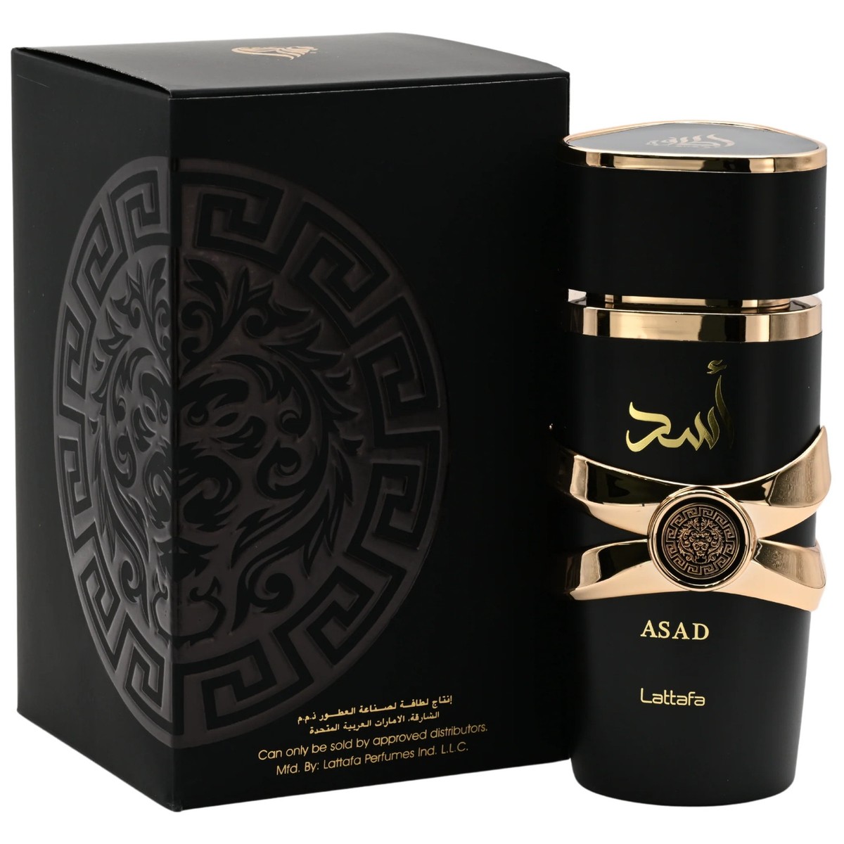 Asad by Lattafa perfume for unisex EDP 3.3 / 3.4 oz Cologne