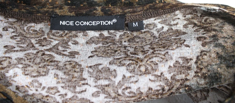 NC Nice Connection T-Shirt mit Strasen Damen Gr.M (38) sehr guter Zustand - Bild 4 von 4