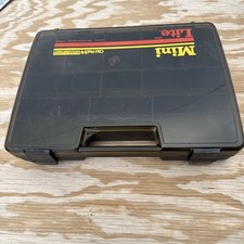 Old Pal Mini Lite Tackle Box Flat Style Smoke Tinted  17x12” 