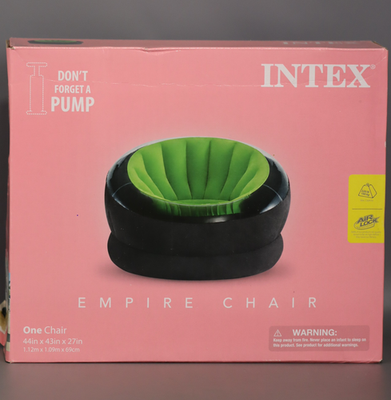 #ad Intex Empire Chair Green $39.18