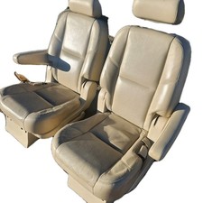 07-14 Gmc Yukon Escalade Tahoe Cashmere 2nd Row Captains Chairs Seats