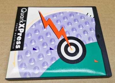QuarkXPress (Quark) 3.31 for Macintosh Power Mac CD with floppy disc, vintage - Image 1 of 4
