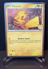 Pikachu - (Cosmo Holo) 051/162 Miscellaneous Cards & Products Holo