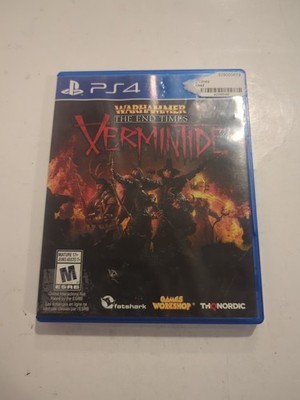 Warhammer: The End Times - Vermintide (Sony PlayStation 4, 2016) Complete Tested