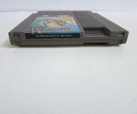 The Simpsons: Bart vs. the World (Nintendo NES, 1991) w/Dust Cover Sleeve Tested