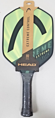 Head Extreme Elite Control Pickleball Paddle Green Black 4 1/8'' Grip NEW