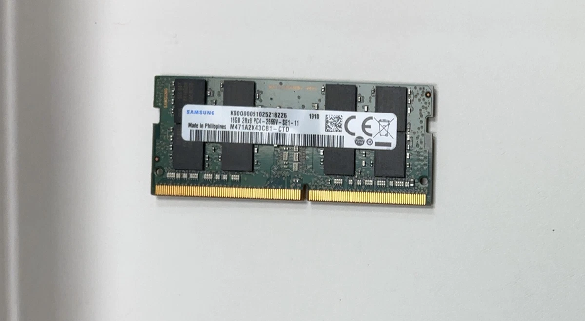 Samsung DDR4 SDRAM 16 GB Total Capacity Memory (RAM) for sale | eBay