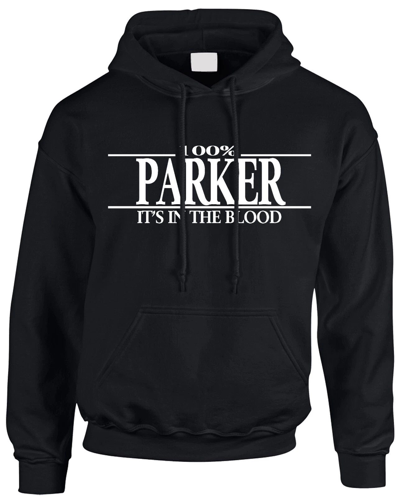 Parker Surname Men's Hoodie Funny Name Family Hooded Sweatshirt Gift Hoody