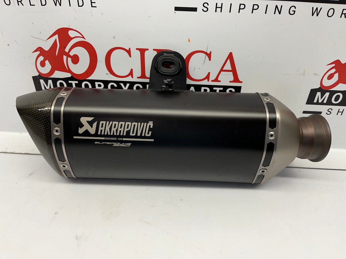 KTM 1290 Super Duke genuine Akrapovic muffler black 6140597910033