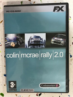 Colin McRae Rally 2.0 PC CD ROM Game FX Codemaster Spanish
