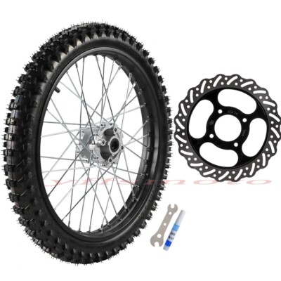 19'' 70/100-19 Wheel Tire Rim Disc Rotor for 150-350cc Motorcycle Apollo SSR SDG