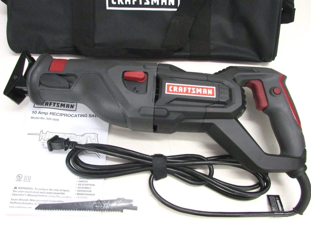 Craftsman 10 2025 amp reciprocating saw