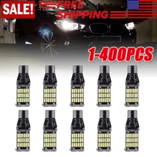 T15 921 912 LED Reverse Backup Light Bulbs W16W 916 6000K Super Bright White