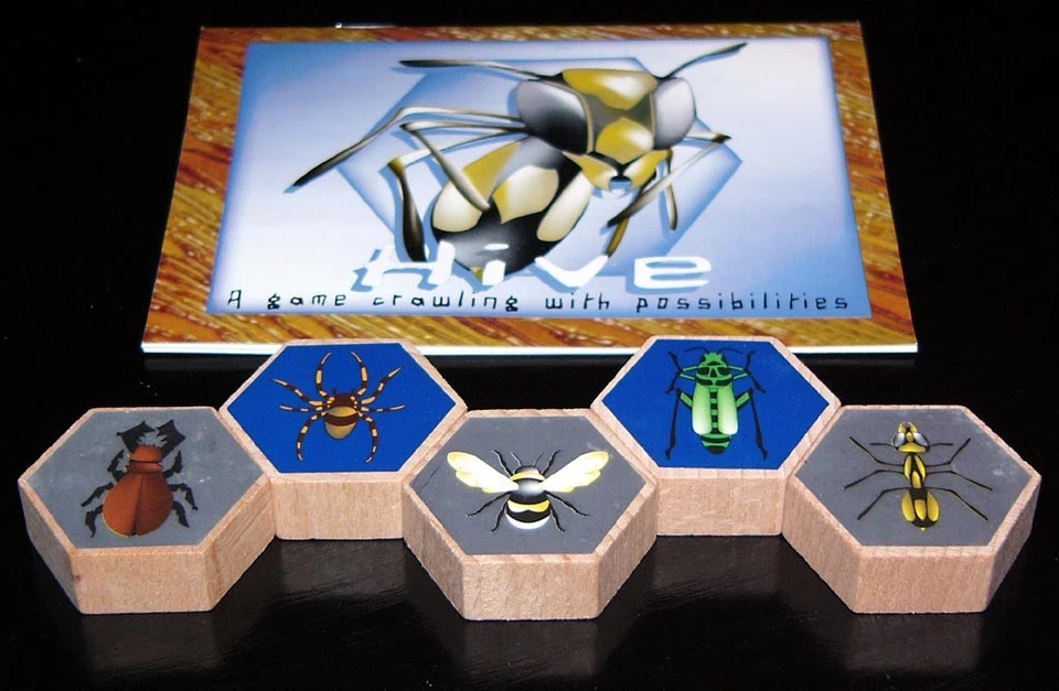 NEW Original Wooden HIVE - Award Winning Game - 2003 - with English Rules - Image 2 of 3